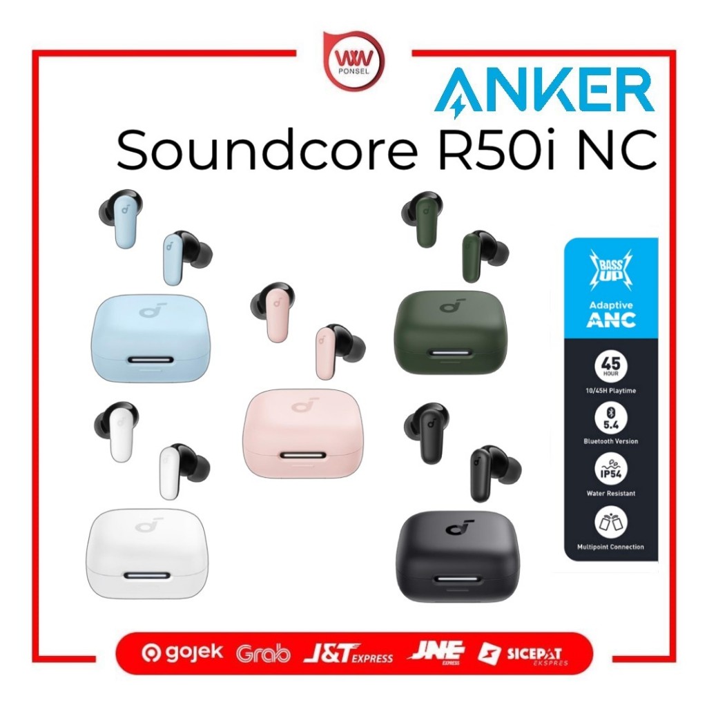 Jual Anker A3959 Soundcore R50i NC True Wireless Earbuds | Shopee Indonesia