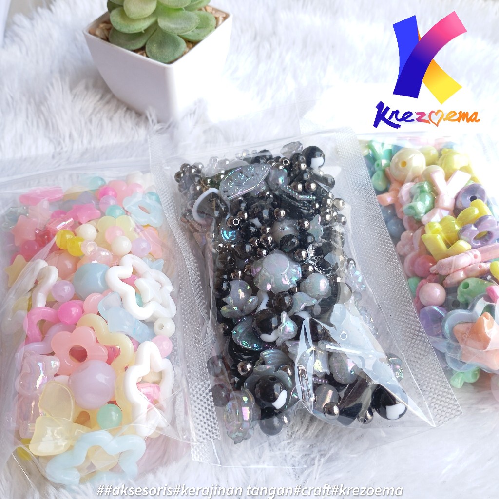 Jual Paket meronce Manik Mote Pack DIY Craft (SERI 2) | Shopee Indonesia