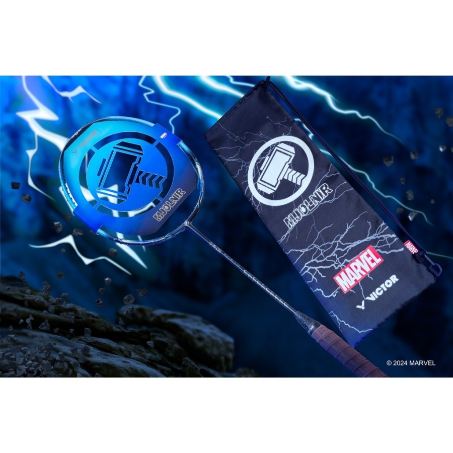 Jual Raket Victor MJOLNIR METALLIC Limited MARVEL | Shopee Indonesia