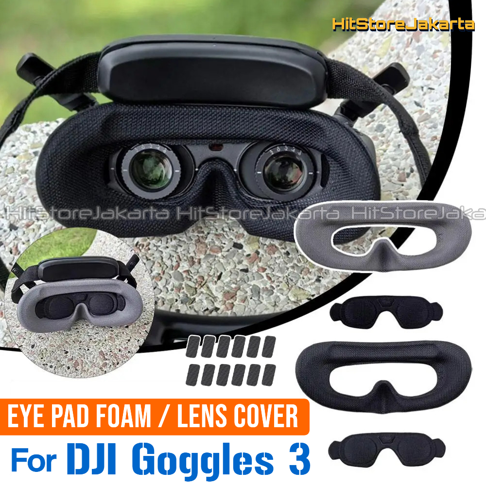Jual Eye Pad Foam Padding For DJI Goggles 3 Lens Cover Face Plate DJI ...