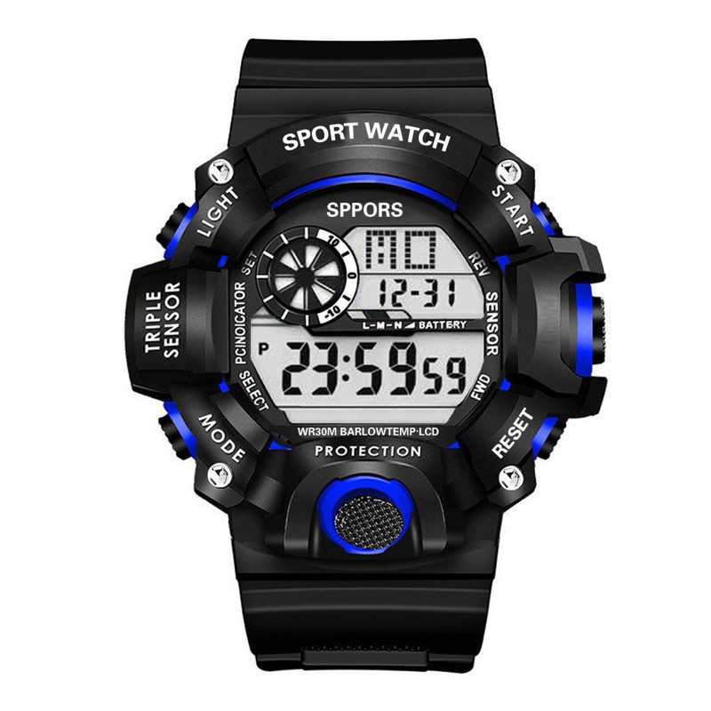 Jual (Terima Cod)Jam Tangan Pria Sport Digital Remaja Strap Rubber ...