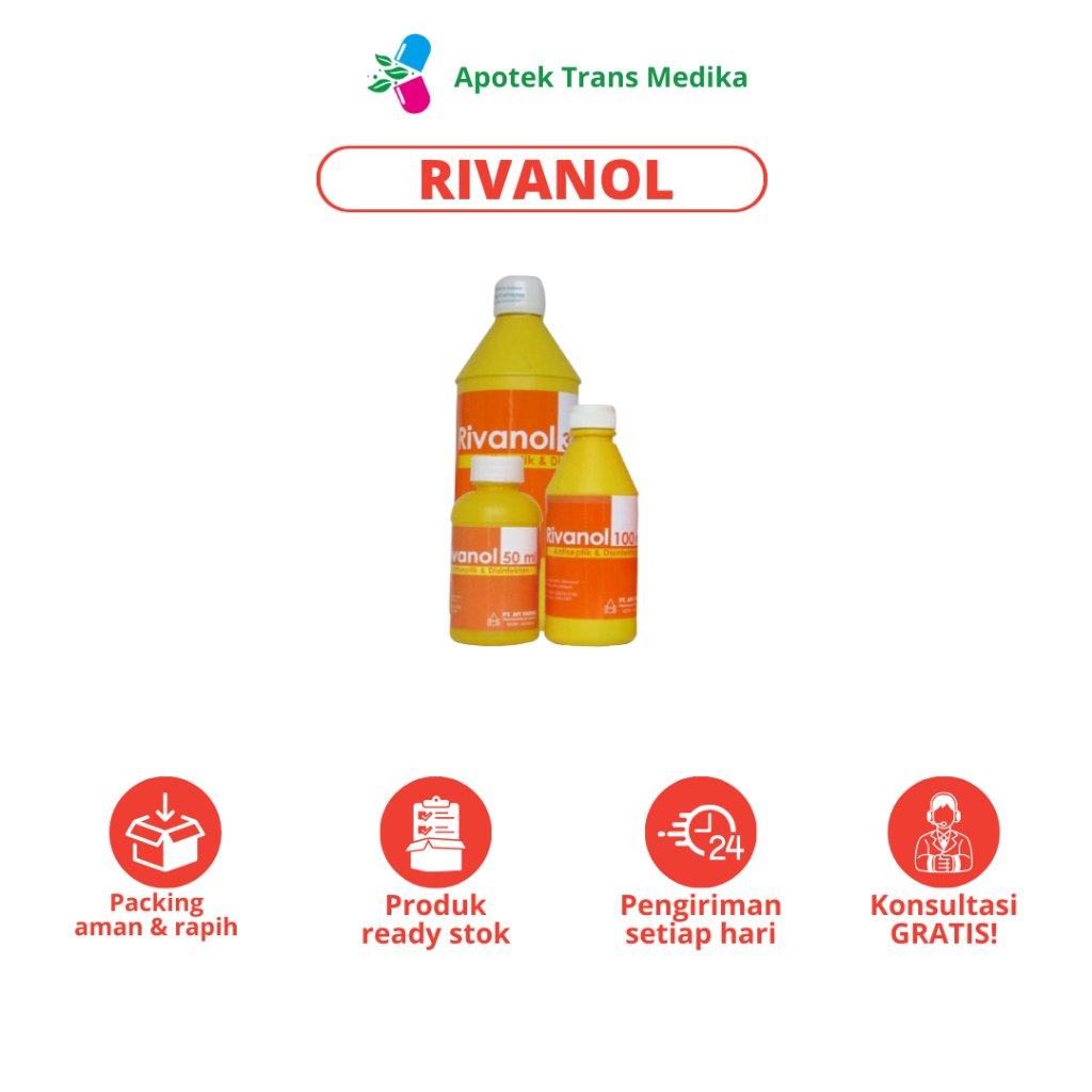 Jual Rivanol merupakan cairan pembersih luka | Shopee Indonesia