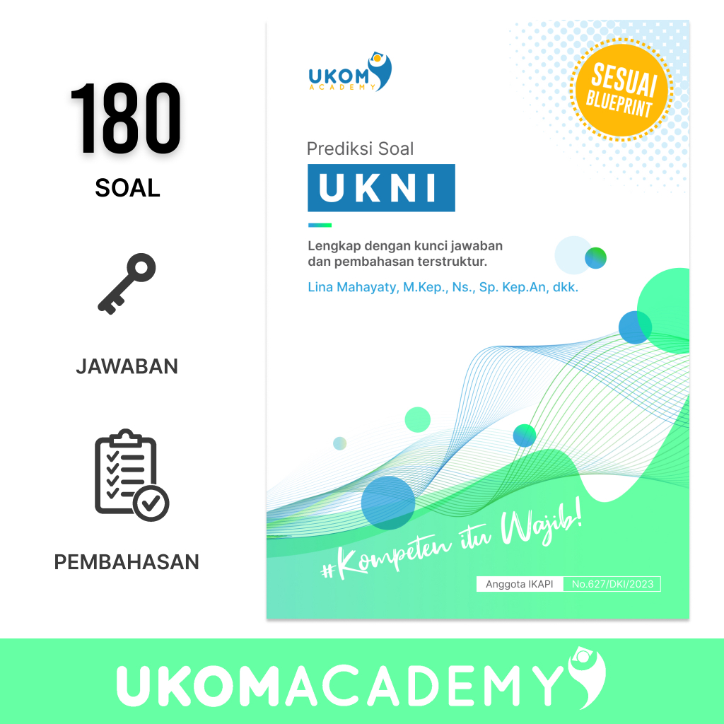 Jual UKOM Academy Buku Prediksi Soal UKNI (Ners) | Shopee Indonesia