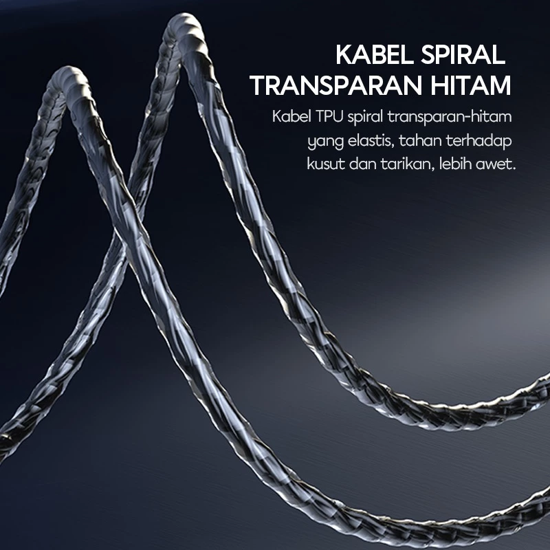 VIVAN Earphone In Ear Kabel Stereo Powerfull Bass Wired Headset Q15 Black Garansi Resmi 1 Tahun