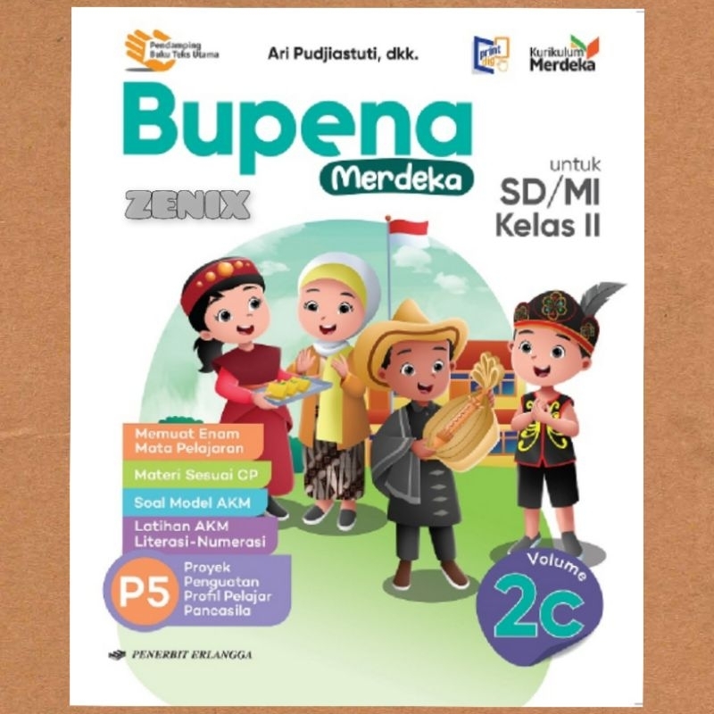 Jual Buku Bupena Merdeka SD MI Kelas 2 Volume 2a 2b 2c 2d Kurikulum ...