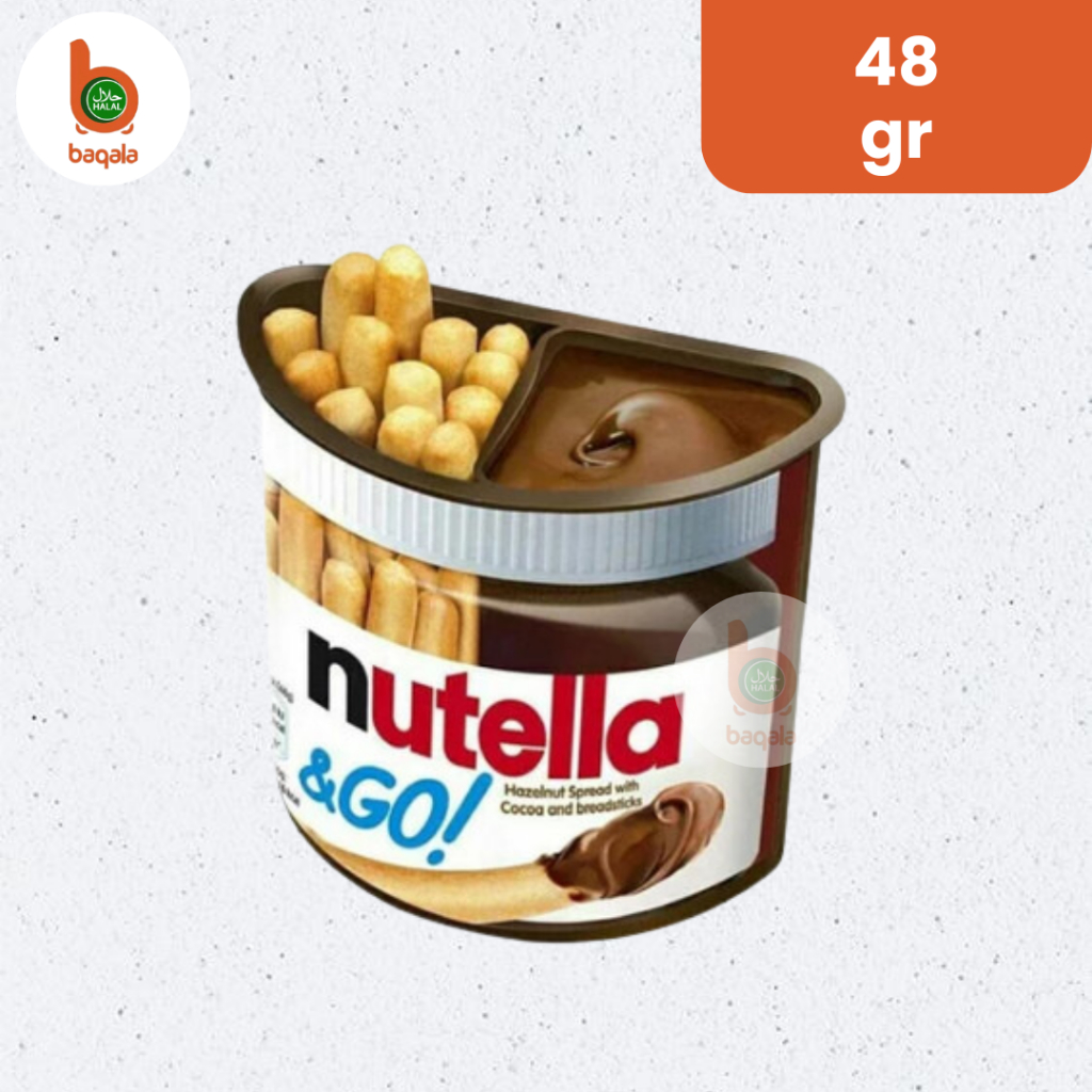 Jual Nutella &amp; Go with Breadsticks Nutella &amp; Go Ferrero Hazelnut Spreat ...
