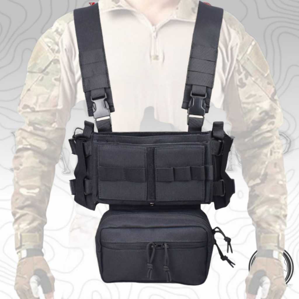 Jual Rompi Micro Tas rompi 1911 Tas dada rompi dada tas velcro rompi ...
