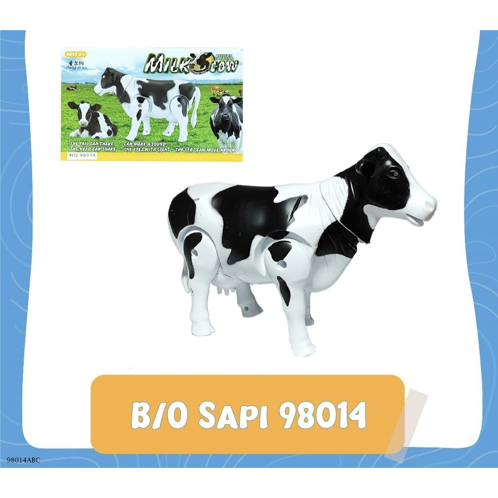 Jual MAINAN SAPI BATERAI MILKY COW 98014 | Shopee Indonesia