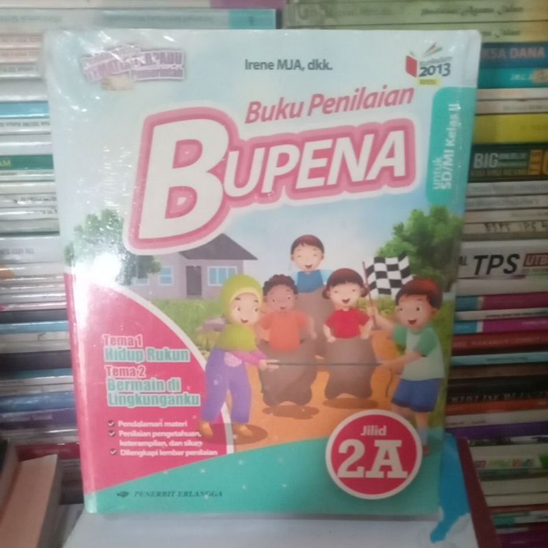 Jual Buku Penilaian Bupena 2A 2B 2C 2D Satu Paket Original Masih Segel ...