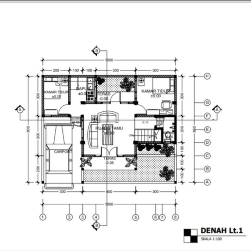 Jual Jasa Desain Rumah 2d Denah Tampak Potongan Shopee Indonesia