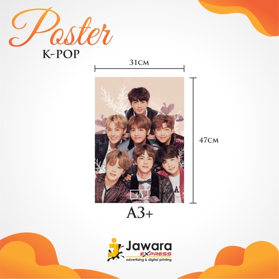 Jual CETAK POSTER KPOP CUSTOM FREE DESAIN | Shopee Indonesia