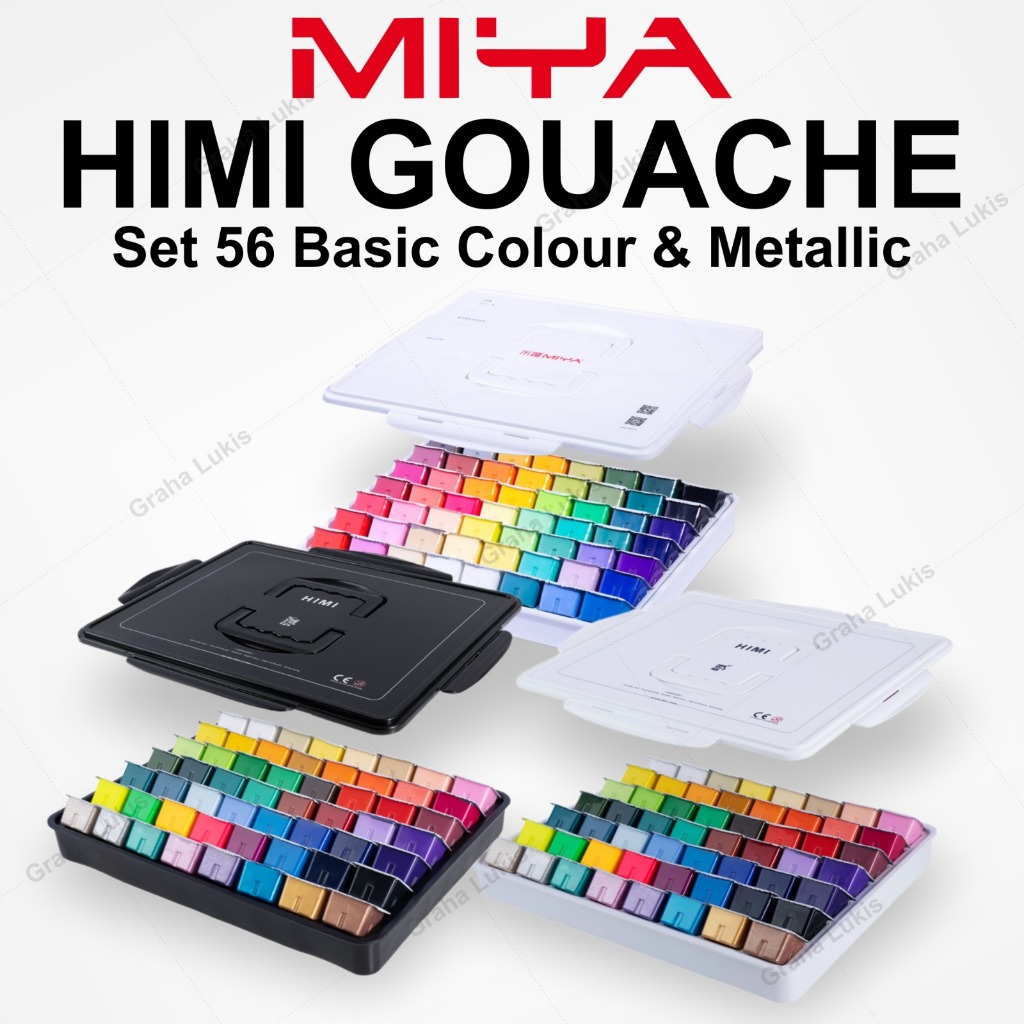 Jual Miya Himi Gouache 56 colors 30ml | Shopee Indonesia