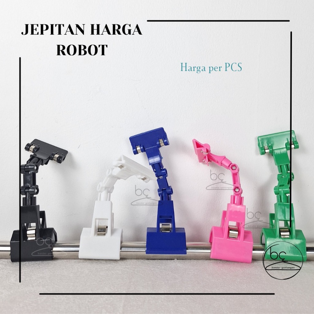 Jual Jepit Harga Robot Kertas Harga Obralan Penjepit Price Tag Promo