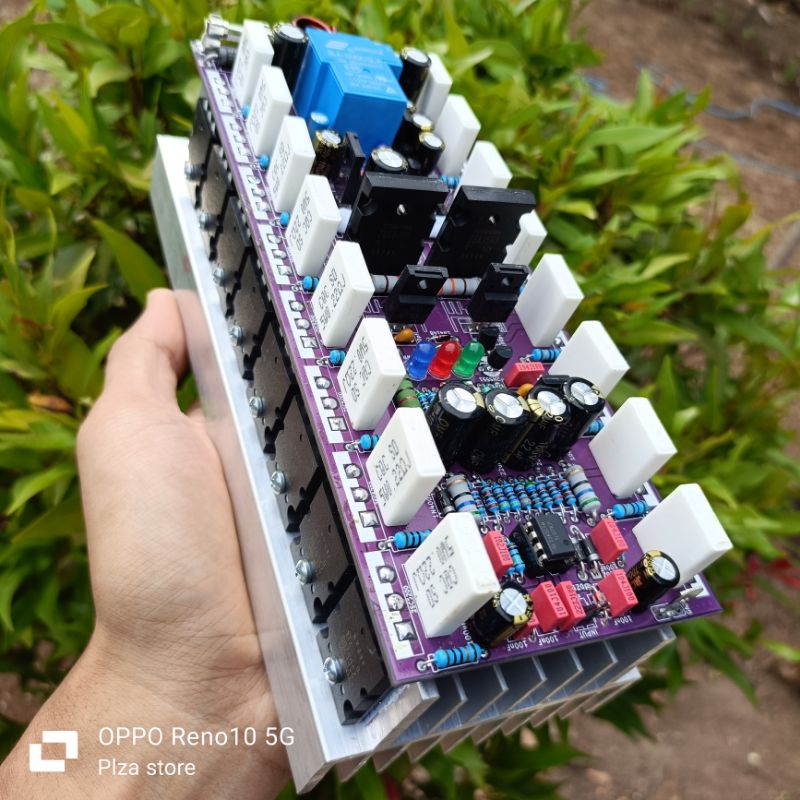 Jual Kit power amplifier Socl 506 Tef 2U 20cm lengkap 8 set final