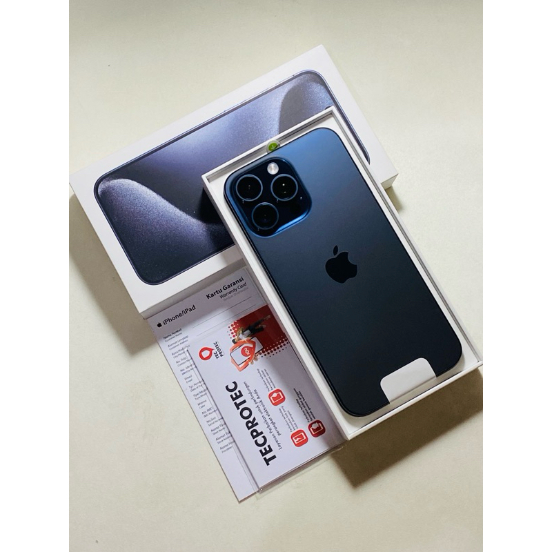 Jual iphone 15 pro max promax 256gb ibox bh100% garansi januari 2025 ...