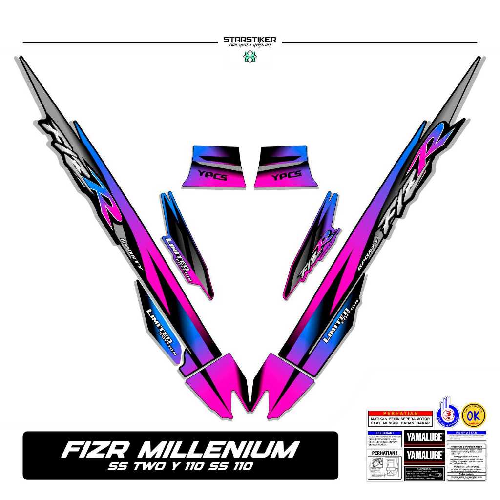 Jual Striping F1zr Motif x28 / 1997 / 1998 / 1999 / 2000 / 2001 / 2002 ...