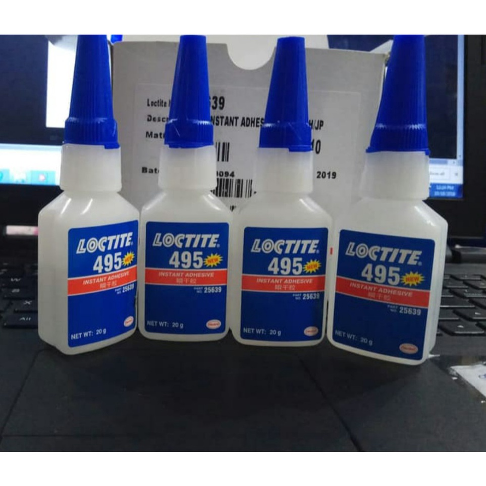 Jual Produk Keren Locktite 495 2g lem material karet 2ml | Shopee Indonesia