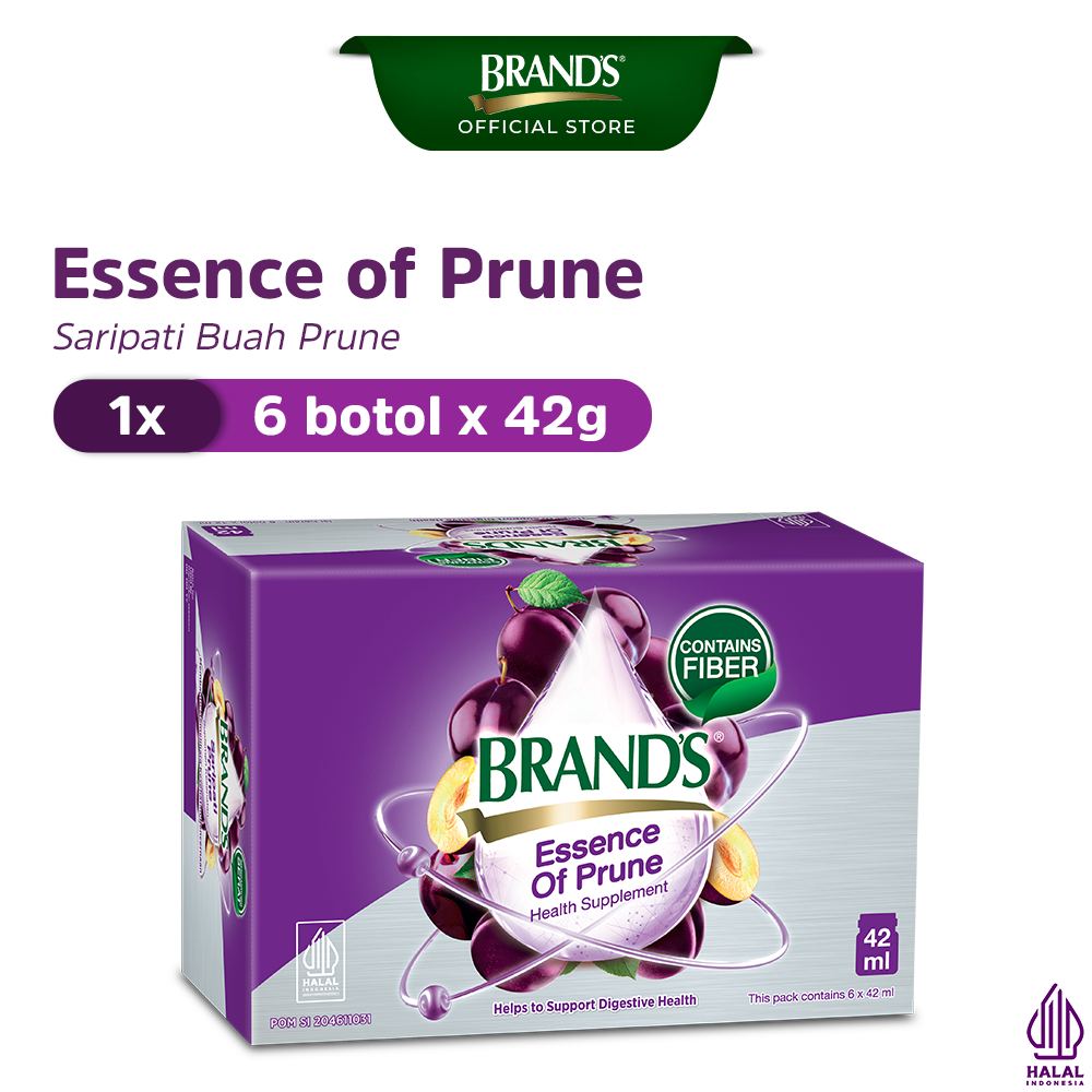 Jual BRAND'S Saripati Buah Prune 42gr - 1 Pak (6 Botol) | Shopee Indonesia
