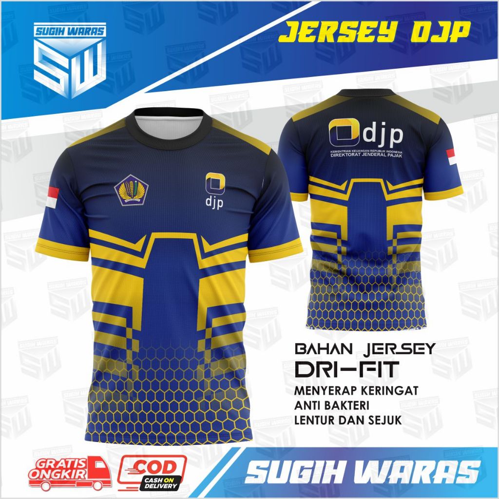 Jual JERSEY DIREKTORAT JENDERAL PAJAK / KAOS DRIFIT DJP | Shopee Indonesia