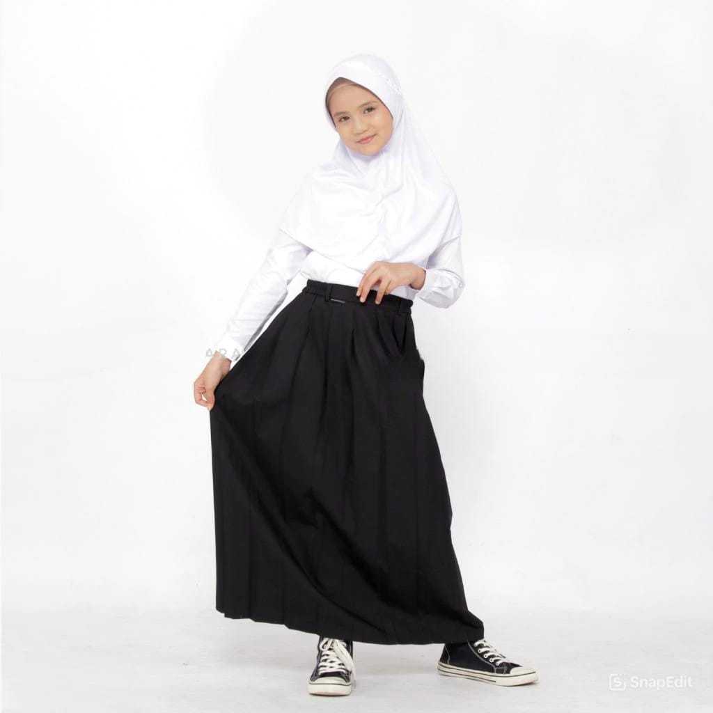 Jual Rok Panjang Sekolah Sd Rok Lipit Rempel Perempuan Seragam Sekolah Sd Pramuka Mi Merah Putih