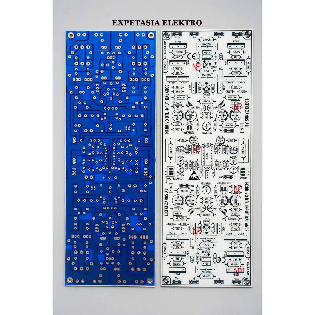 Jual PCB MCRD V3 BTL INPUT BALANCE ( Karakter Low sub) | Shopee Indonesia