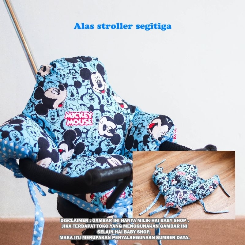 Jual Alas Stoler Segitiga micro trike pad/Alas sepeda roda tiga ...