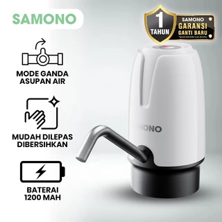 SAMONO Pompa Galon Murah Praktis Dispenser Air Minum Stainless Anti Karat SW-EWP01