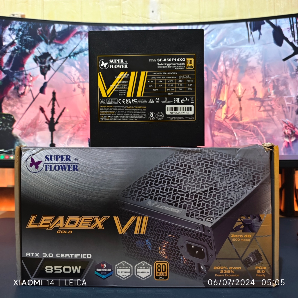 Jual PSU Super Flower Leadex VII Gold 850W 80+ Gold ATX 3.0 Certified ...