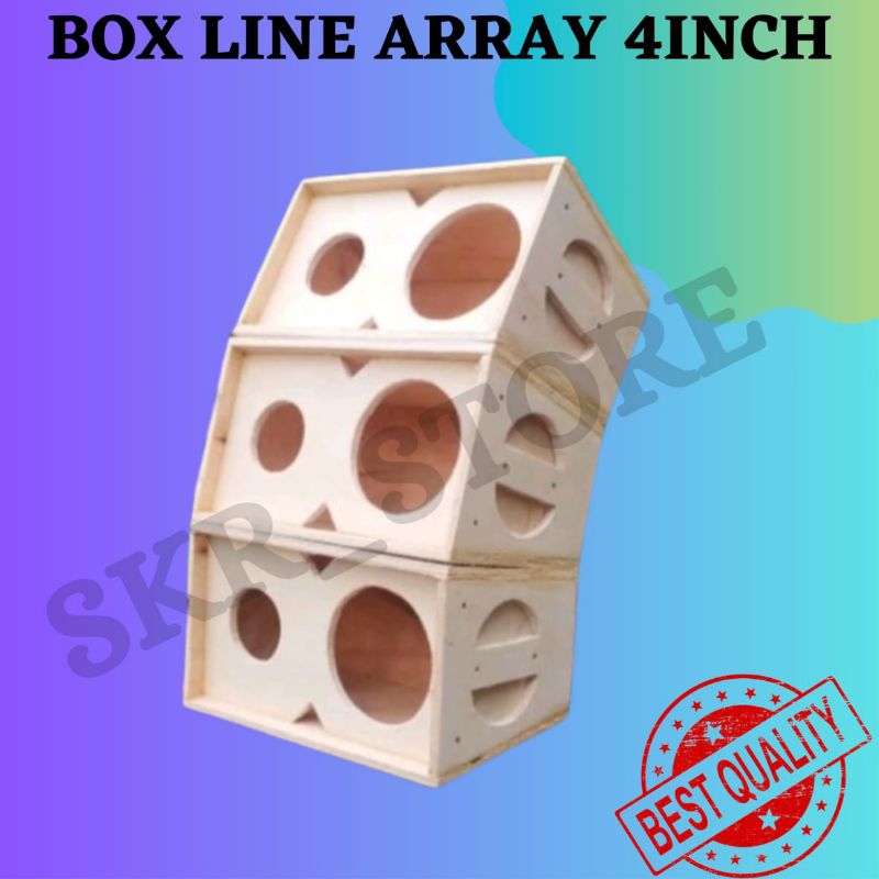 Jual BOX SPEAKER LINE ARRAY 4INCH+TWITTER | Shopee Indonesia