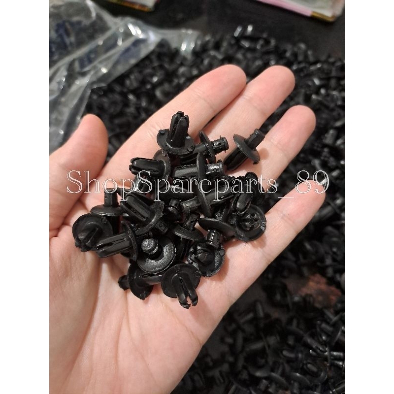 Jual [ 10 - 30 PCS ] BAUT KLIP KANCING RIVET BODY PCX / N-MAX / AEROX ...