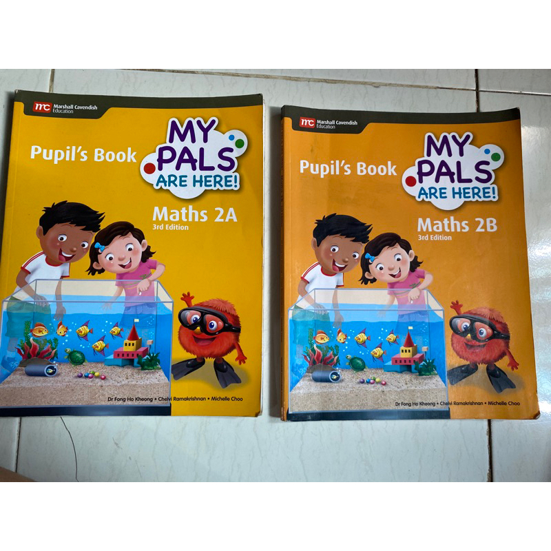 Jual my pals (MPH) pupils math 2A dan 2B | Shopee Indonesia