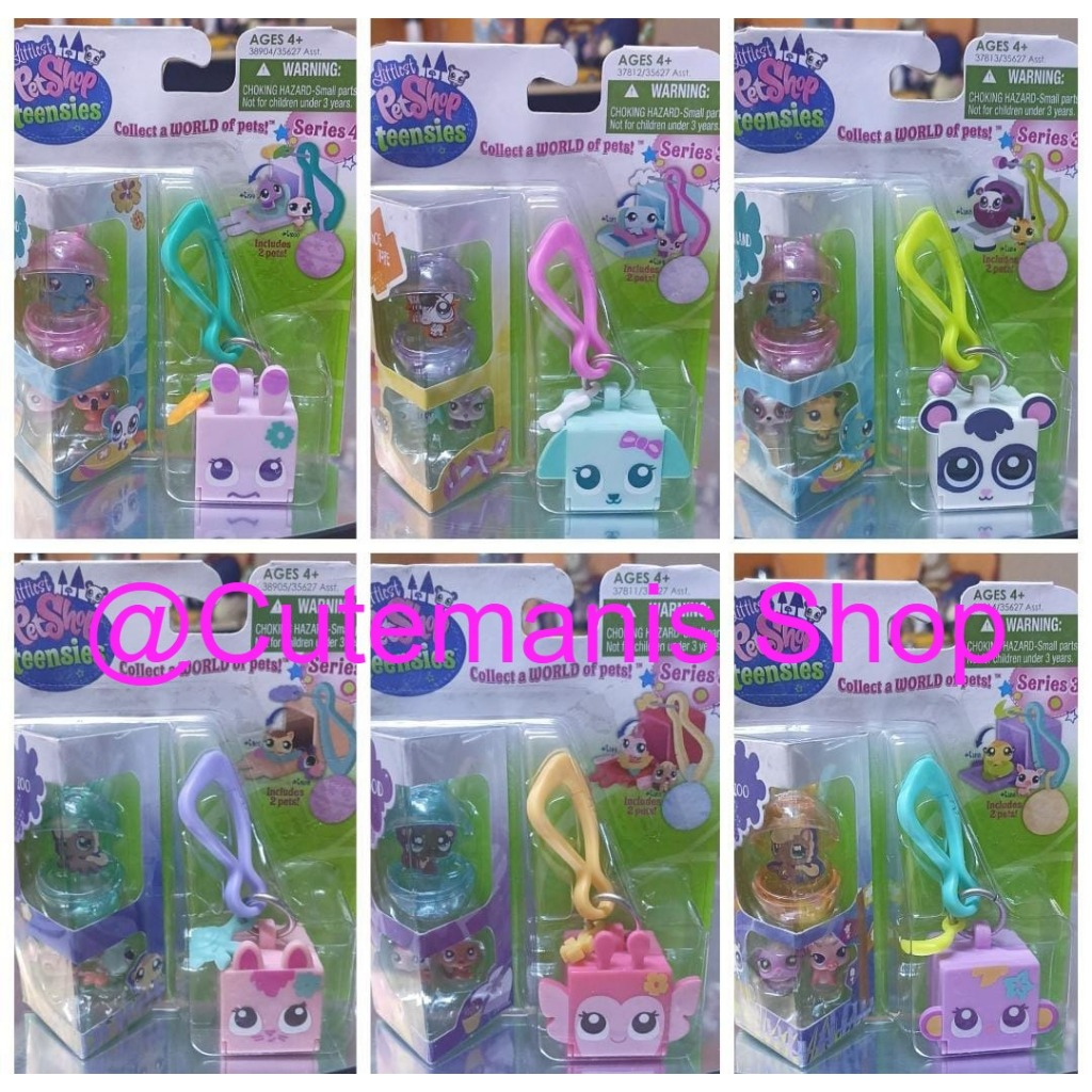 Jual Littlest Pet Shop Teensies Backyard Teeniest Keychain Figure ...