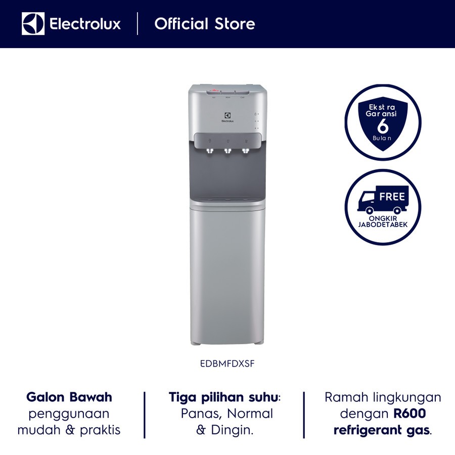 Jual Electrolux Dispenser Air Galon Bawah EDBMFDXSF | Shopee Indonesia