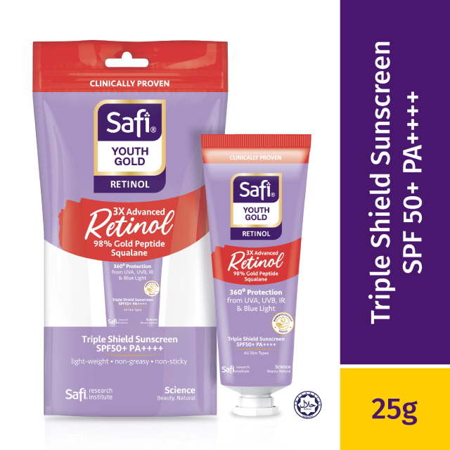 Jual SAFI Series Malaysia | SAfi Sunscreen Safi Youth Gold Retinol ...