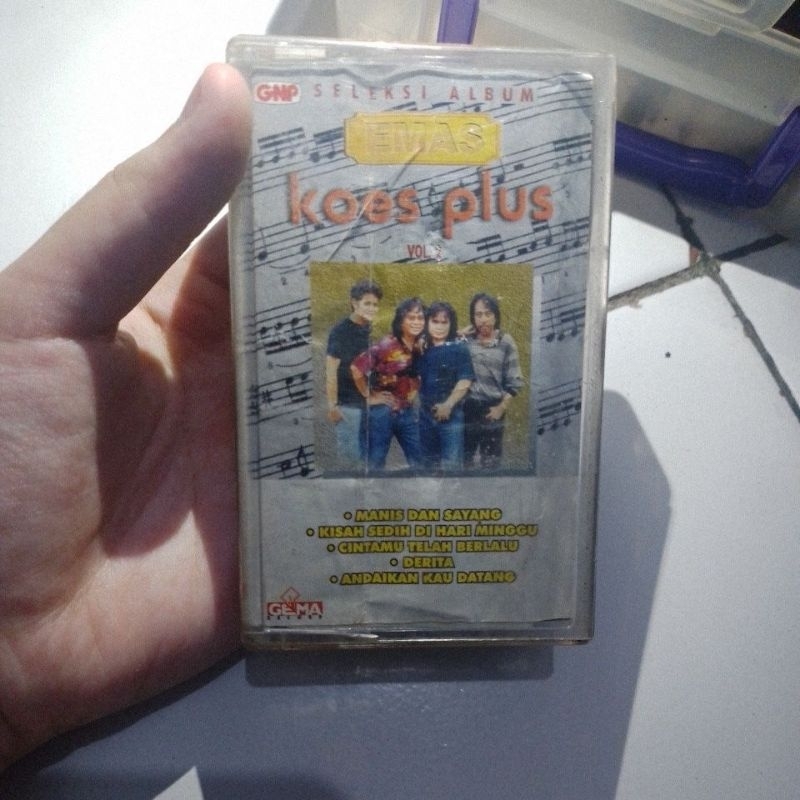 Jual Pita Kaset Seleksi Album Emas Koes Plus VOL.2 GNP by Gema Records ...