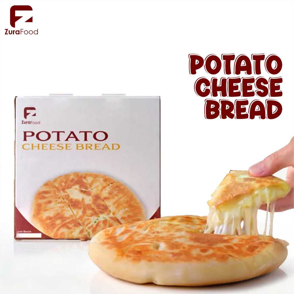 Jual Zura Food Korean Potato Cheese Bread Chocolate Homemade Frozen