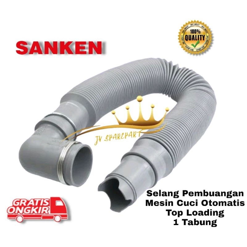 Jual Tebal Dan Fleksibel Drain Hose Selang Pembuangan Air Mesin Cuci Tabung Top Loading