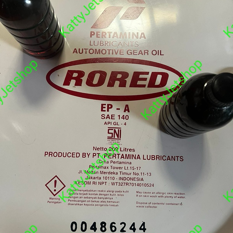 Jual Oli rored EPA sae140 oli gardan oli gear diferensial oli rored ep ...