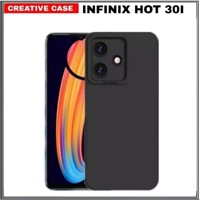 Jual CASING INFINIX HOT 30i FULL BLACK SOFTCASE PRO CAMERA | Shopee ...