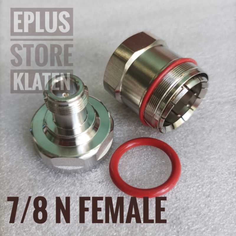 Jual Konektor 7/8 N Female Ldf5 heliax 7/8 N female N sambungan KN141 ...