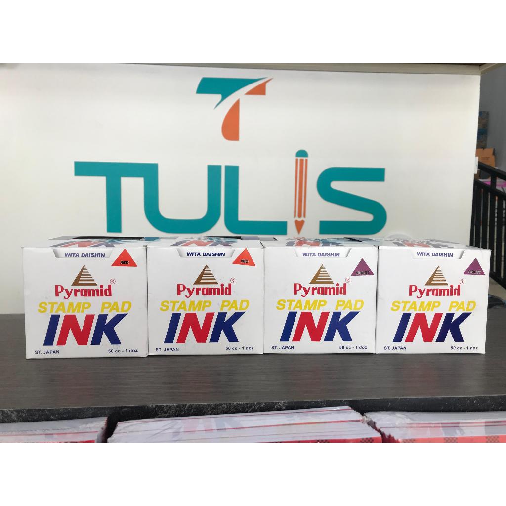 Jual TINTA STEMPEL PYRAMID INK / TINTA STAMP PAD | Shopee Indonesia