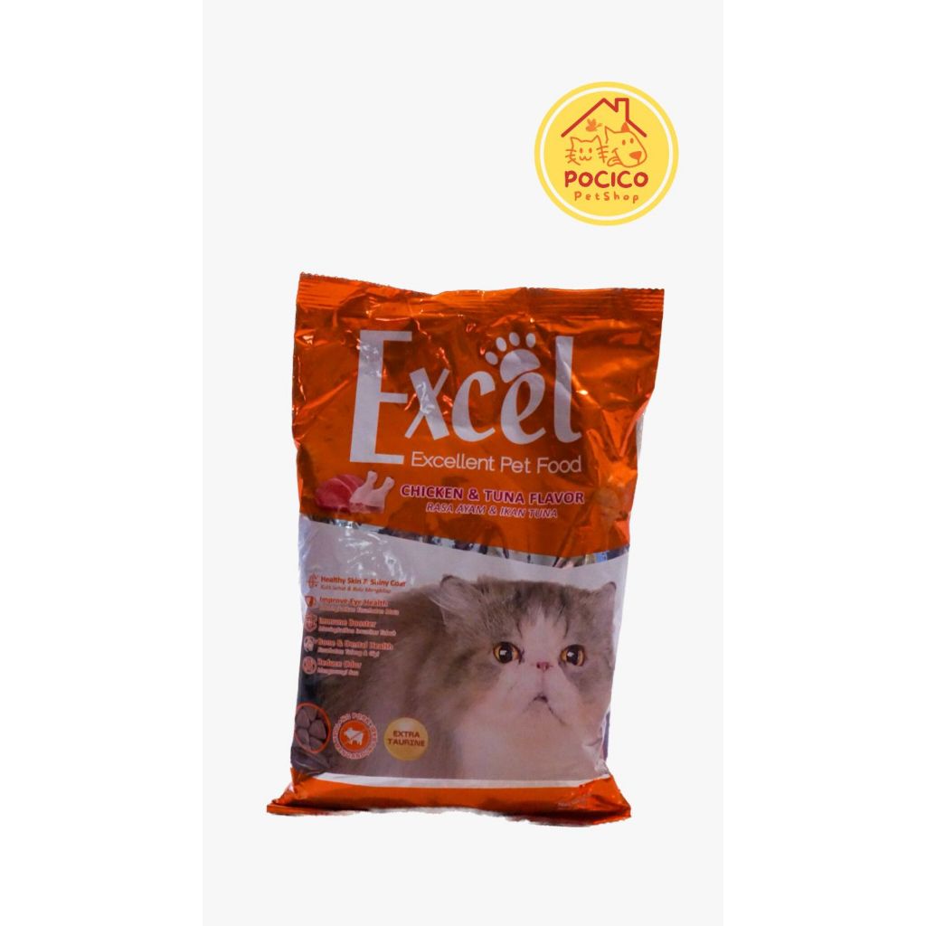 Jual Excel Adult Chicken & Tuna 500 gram | Shopee Indonesia