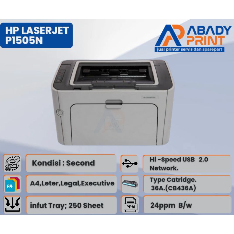 Jual Hp Laserjet P1505n Siap pakai | Shopee Indonesia