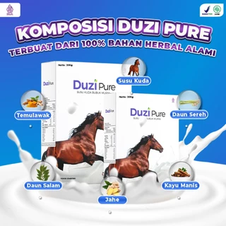 Duzi Pure - Susu Kuda Lombok Original Bubuk 200 Gram