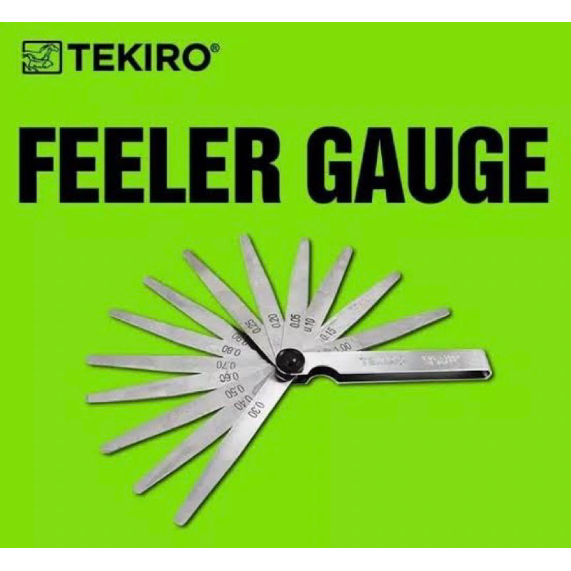 Jual feeler gauge 13 blades tekiro / fulleer gauge 13 blades / alat ...