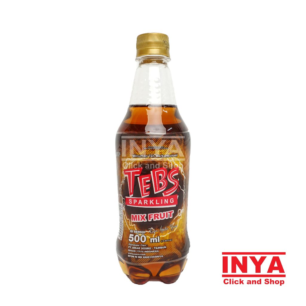 Jual TEBS Sparkling Mix Fruit 500ml - Minuman Teh - Soft drink | Shopee ...