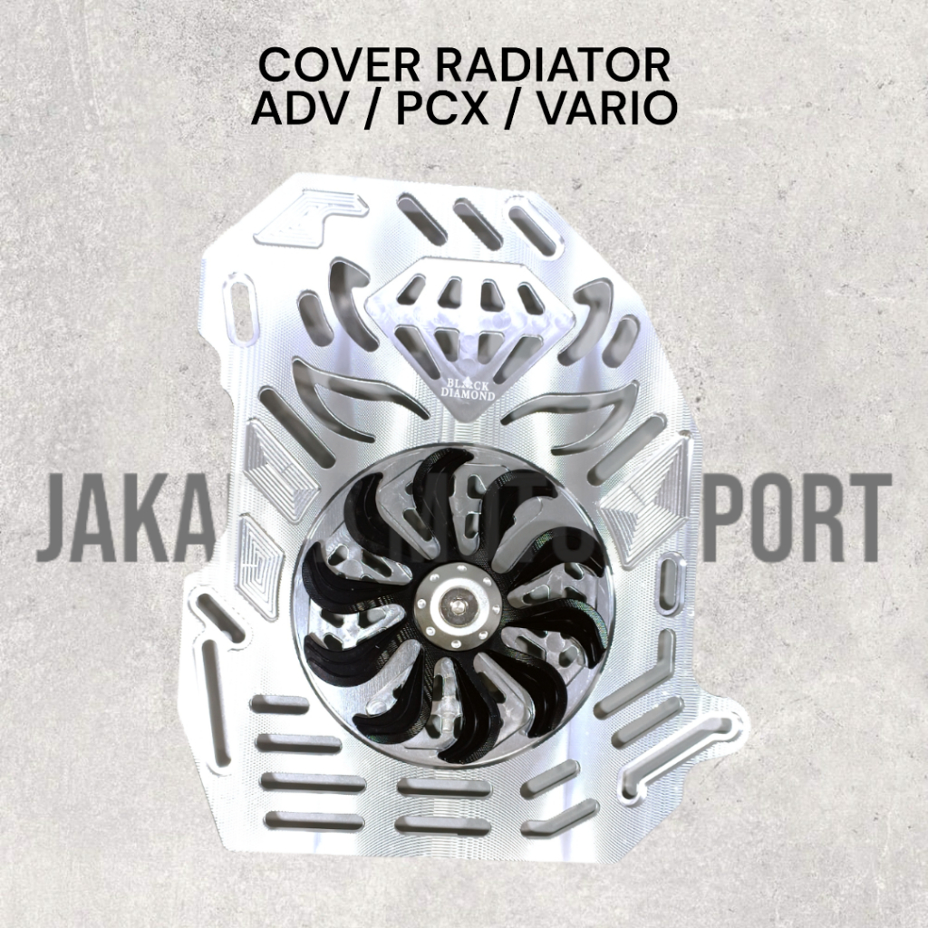 Jual Cover Radiator Fan ADV 160 PCX 160 VARIO 160 Black Diamond ...