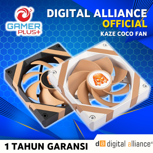 Jual DIGITAL ALLIANCE KAZE COCO Single Fan Casing PC ARGB PWM 1500 RPM ...