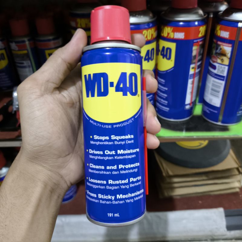 Jual WD-40 Pelumas Semprotan Anti Karat Multi Use Lubricant Spray WD40 ...