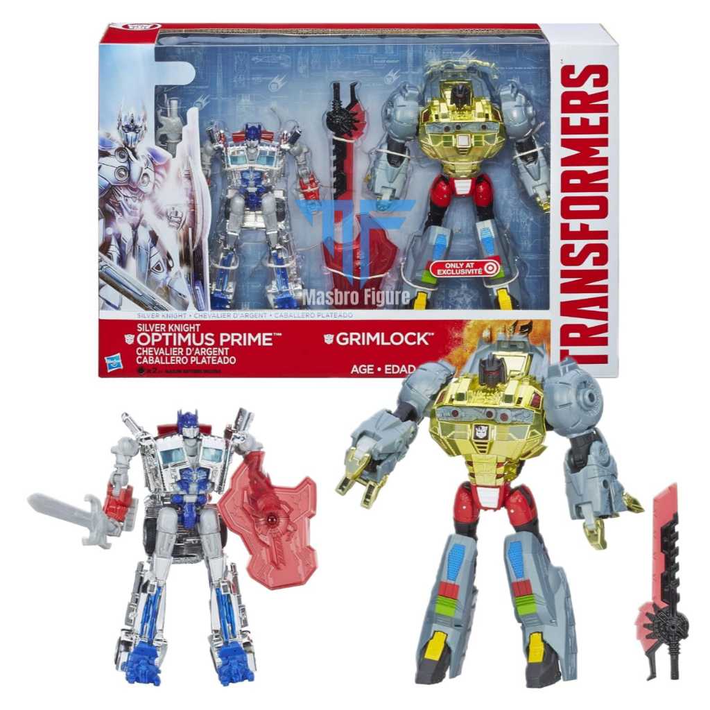 Jual Transformers Age of Extinction Silver Knight Optimus Prime and ...